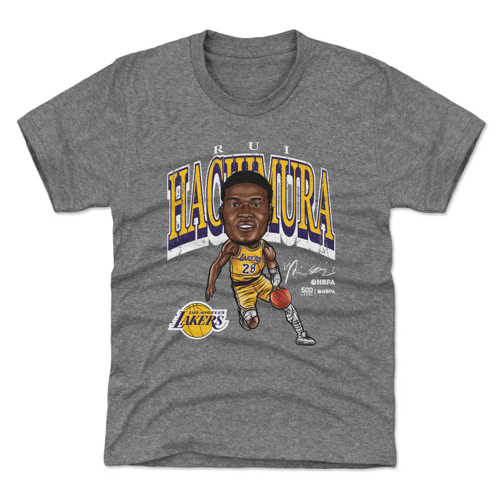Rui Hachimura Los Angeles Lakers Cartoon