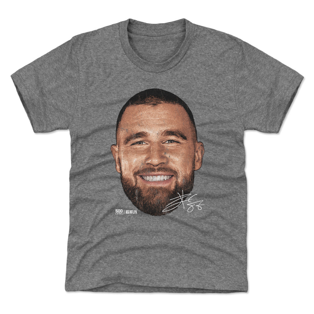 Travis Kelce Kansas City Vintage Head