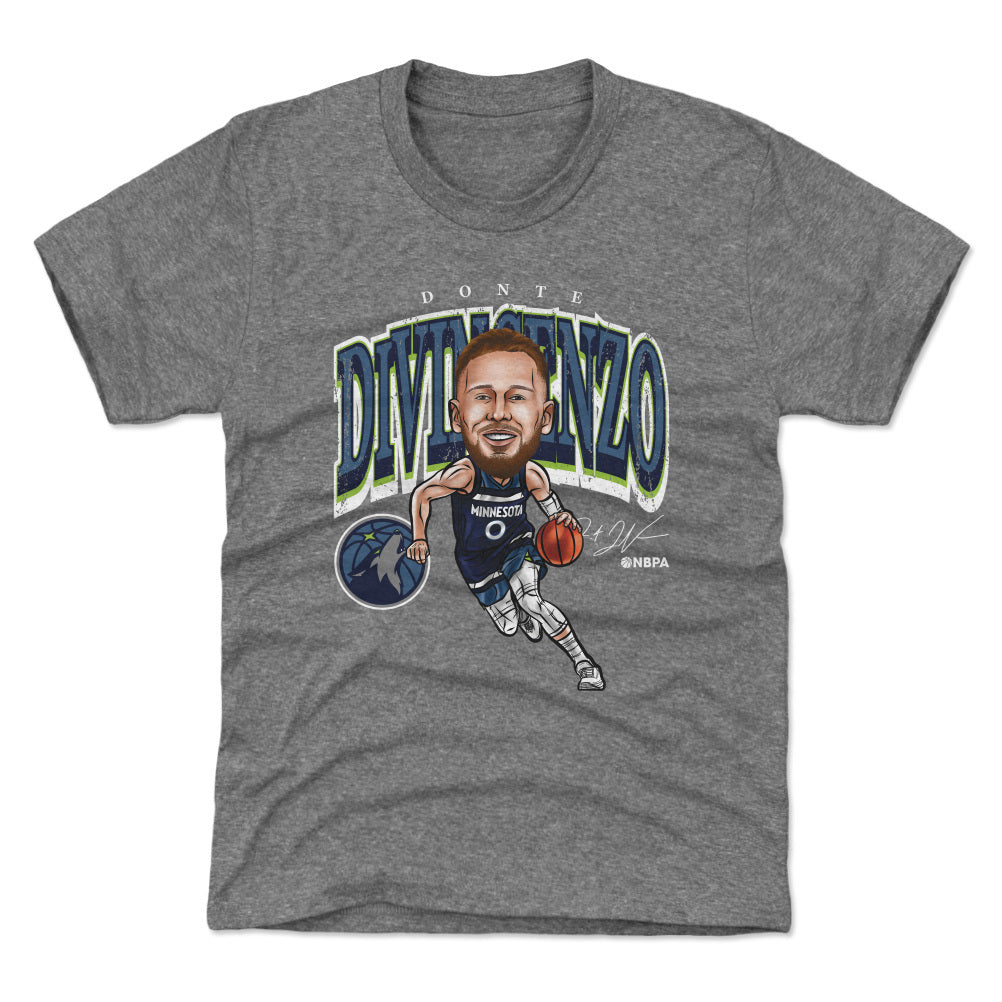 Donte DiVincenzo Minnesota Timberwolves Cartoon NBA