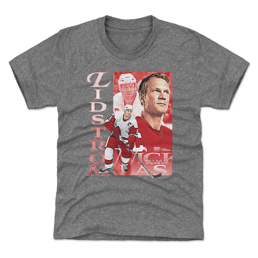 Nicklas Lidstrom Detroit Vintage