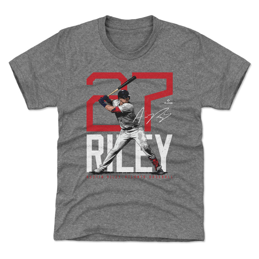 Austin Riley Atlanta Bold Number