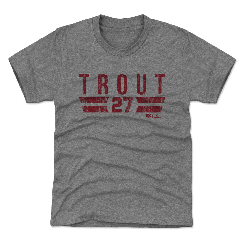 Mike Trout Los Angeles A Font 2