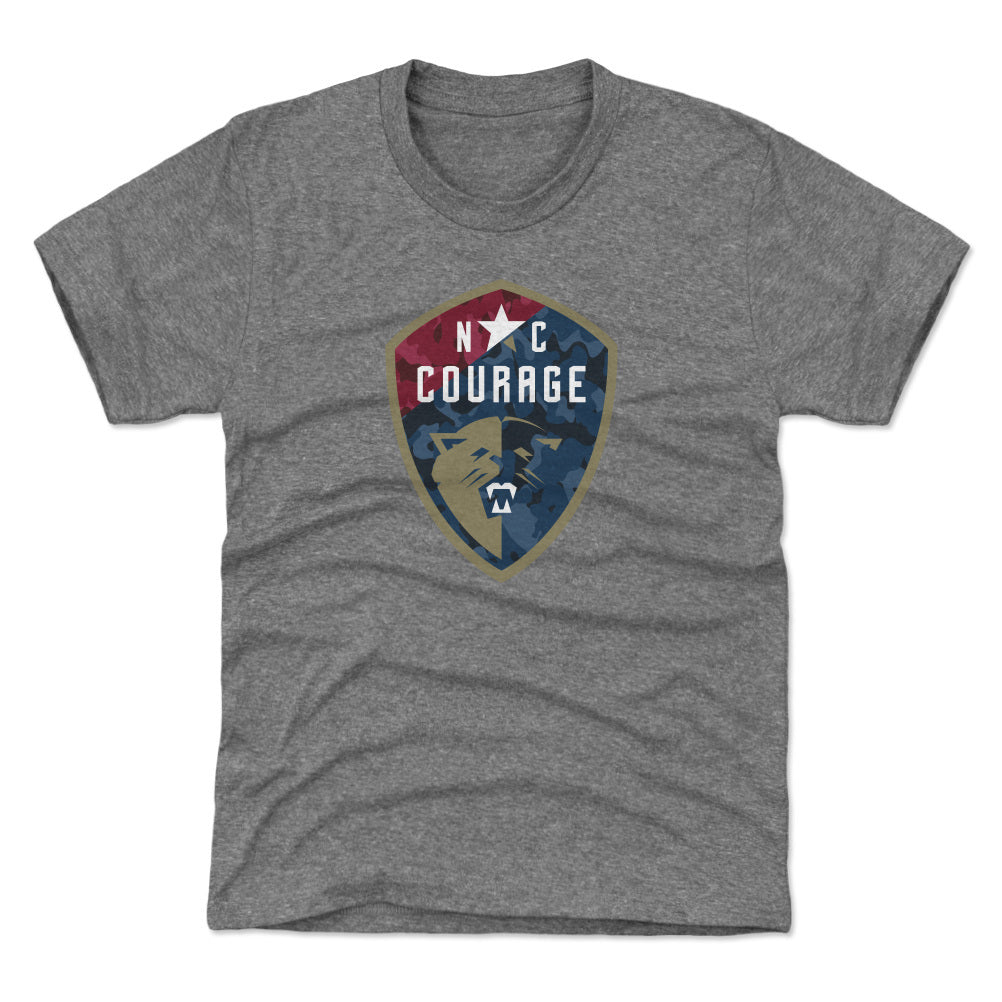 North Carolina Courage Camp Logo WHT
