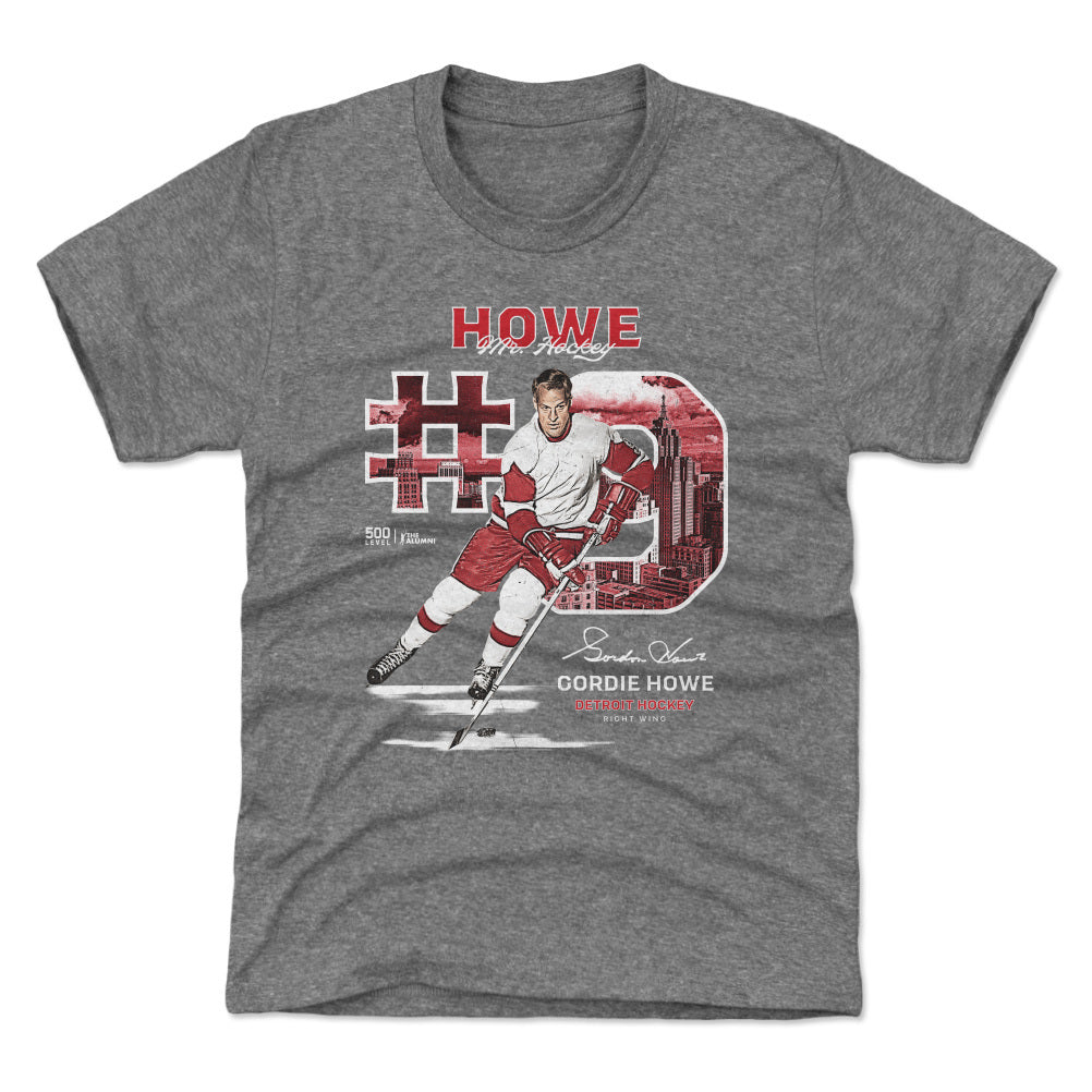 Gordie Howe Detroit Throwback
