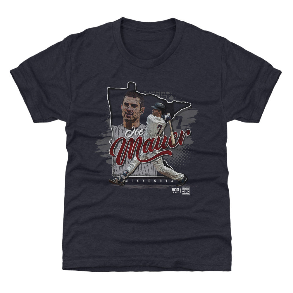 Joe Mauer Minnesota State Silhouette