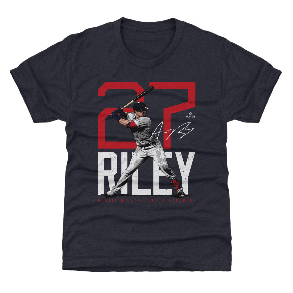 Austin Riley Atlanta Bold Number