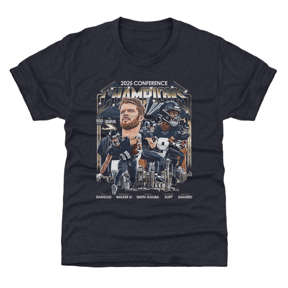 Seattle Football 2025 Conference Champions Vintage 1