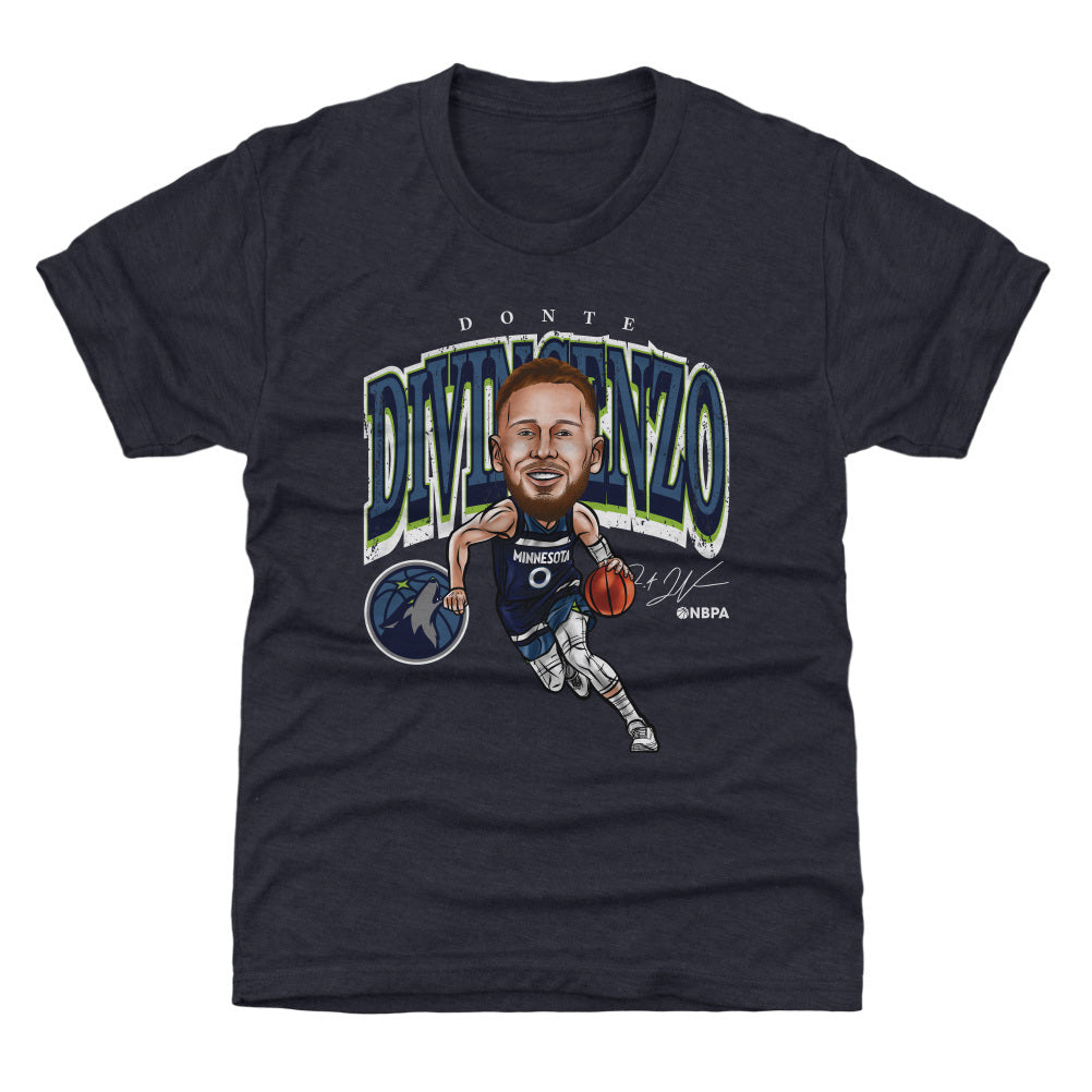 Donte DiVincenzo Minnesota Timberwolves Cartoon NBA