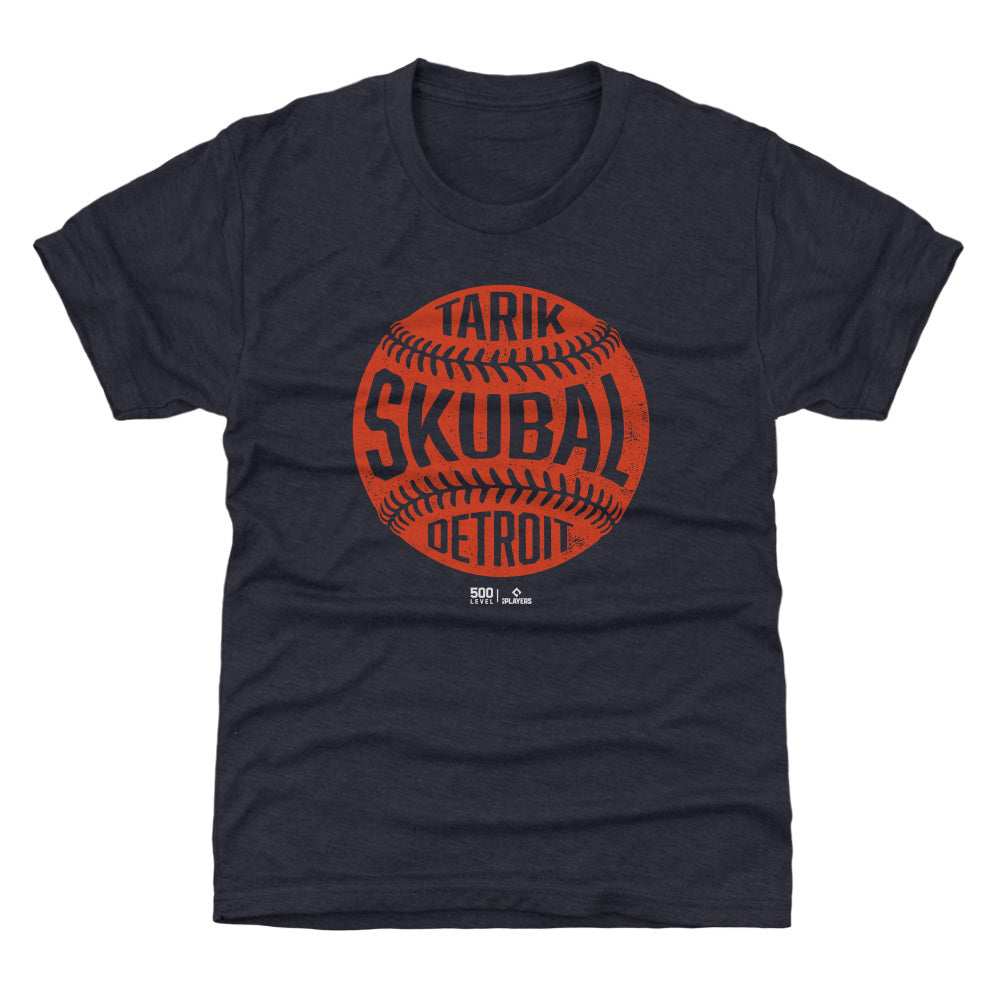 Tarik Skubal Detroit Vintage Baseball 1