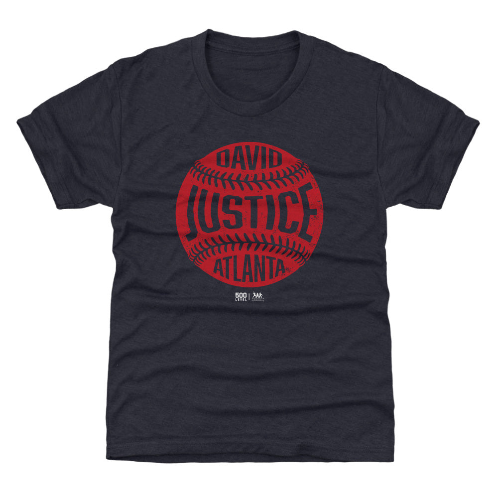 David Justice Atlanta Vintage Baseball