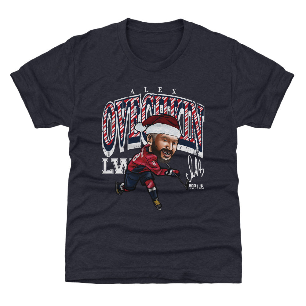 Alex Ovechkin Washington Cartoon Santa Hat