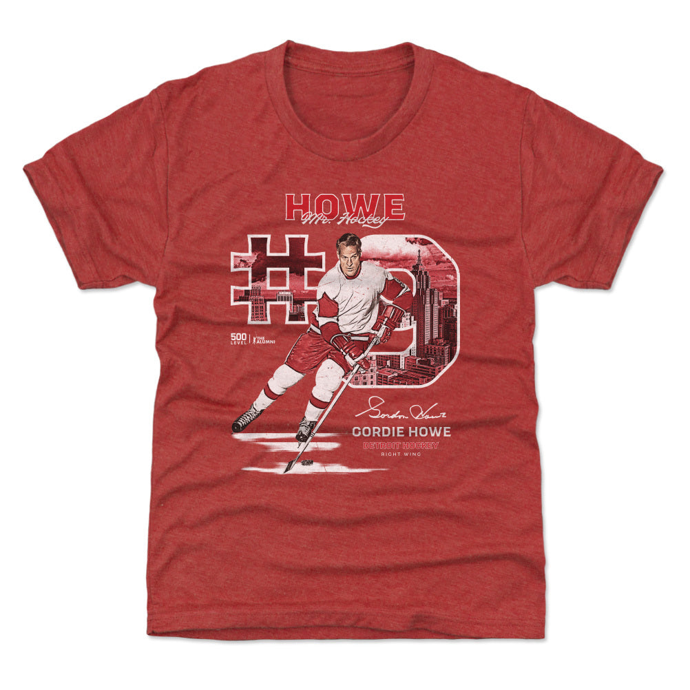 Gordie Howe Detroit Throwback