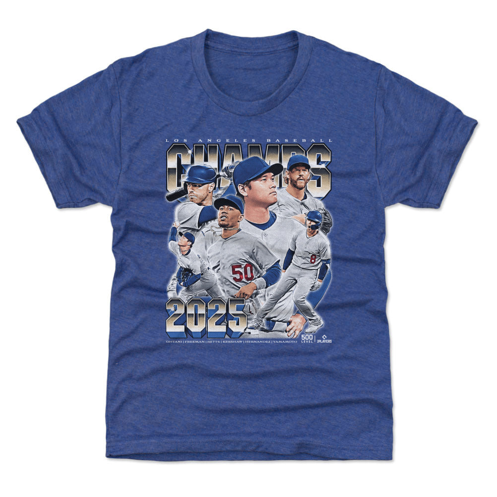 Los Angeles D Baseball 2025 Champs Vintage 2