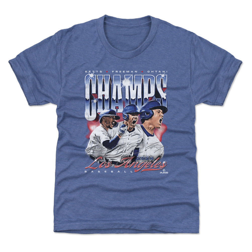 Los Angeles Baseball 2024 Champs Trio Vintage 3