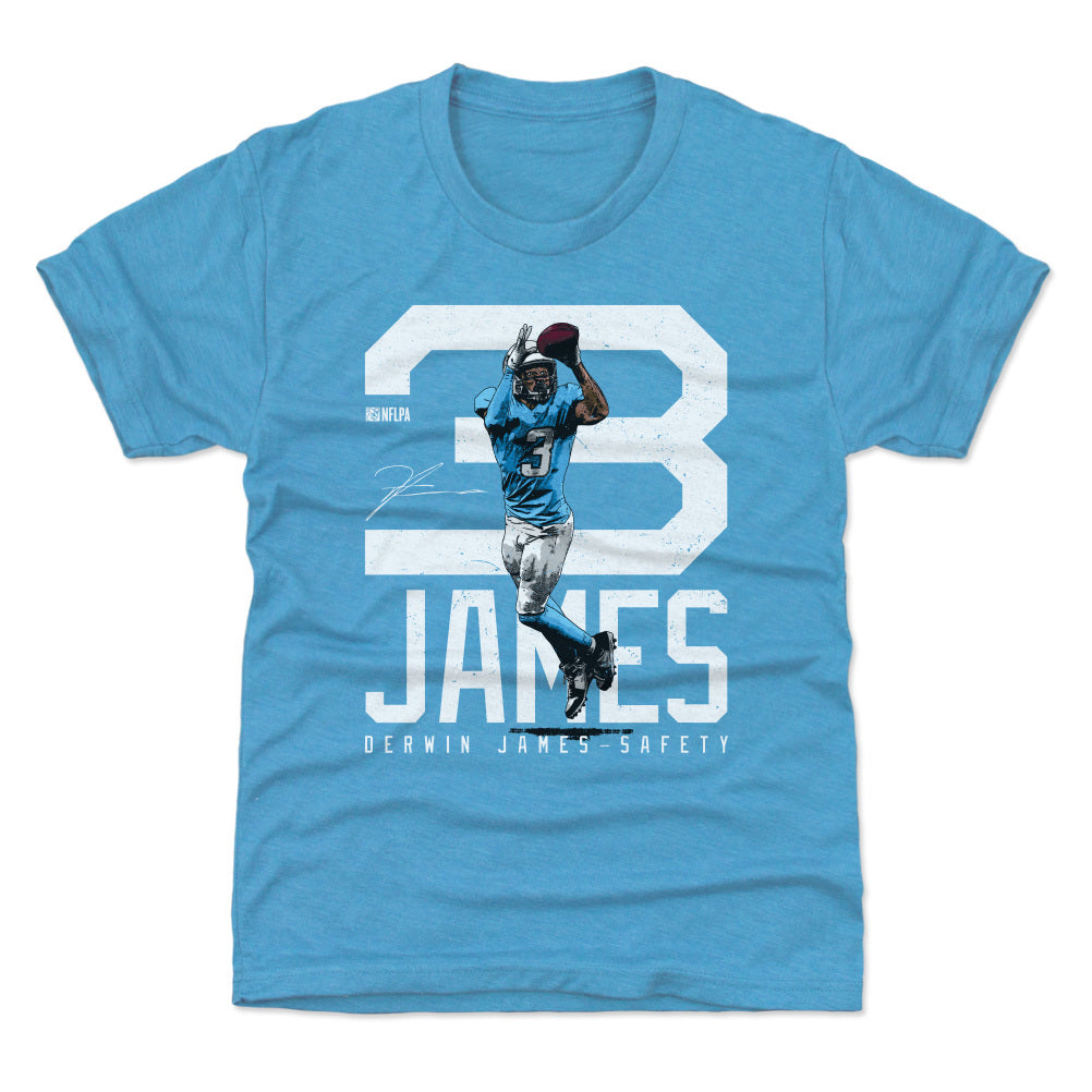Derwin James Los Angeles C Bold Number 1
