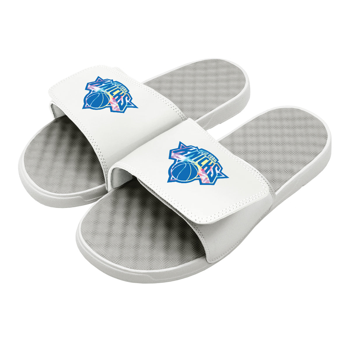NY Knicks Tie Dye Clip Slides 1