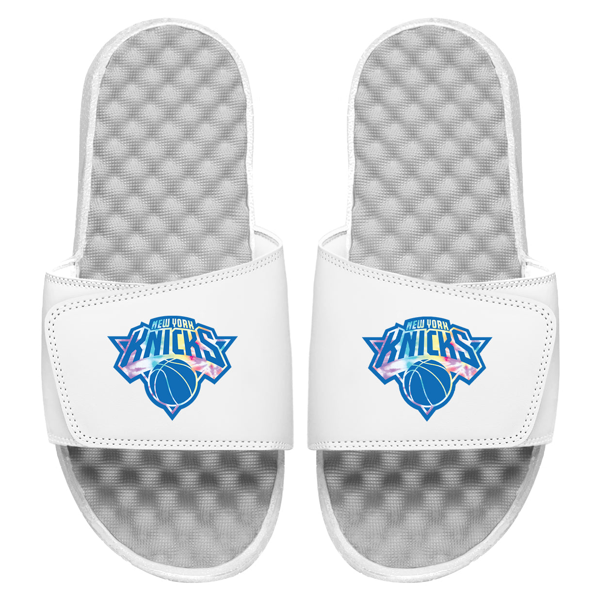 NY Knicks Tie Dye Clip Slides 2