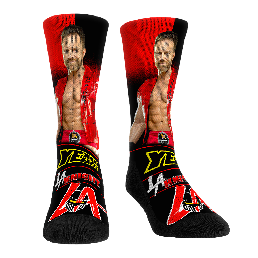 LA Knight - Stare Down | Rock 'Em Socks 1