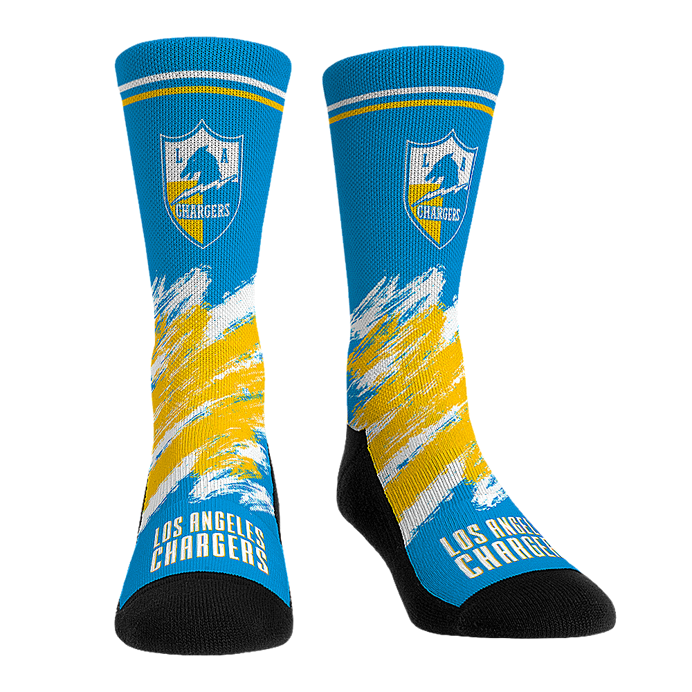Los Angeles Chargers - Throwback Paint | Rock 'Em Socks 1