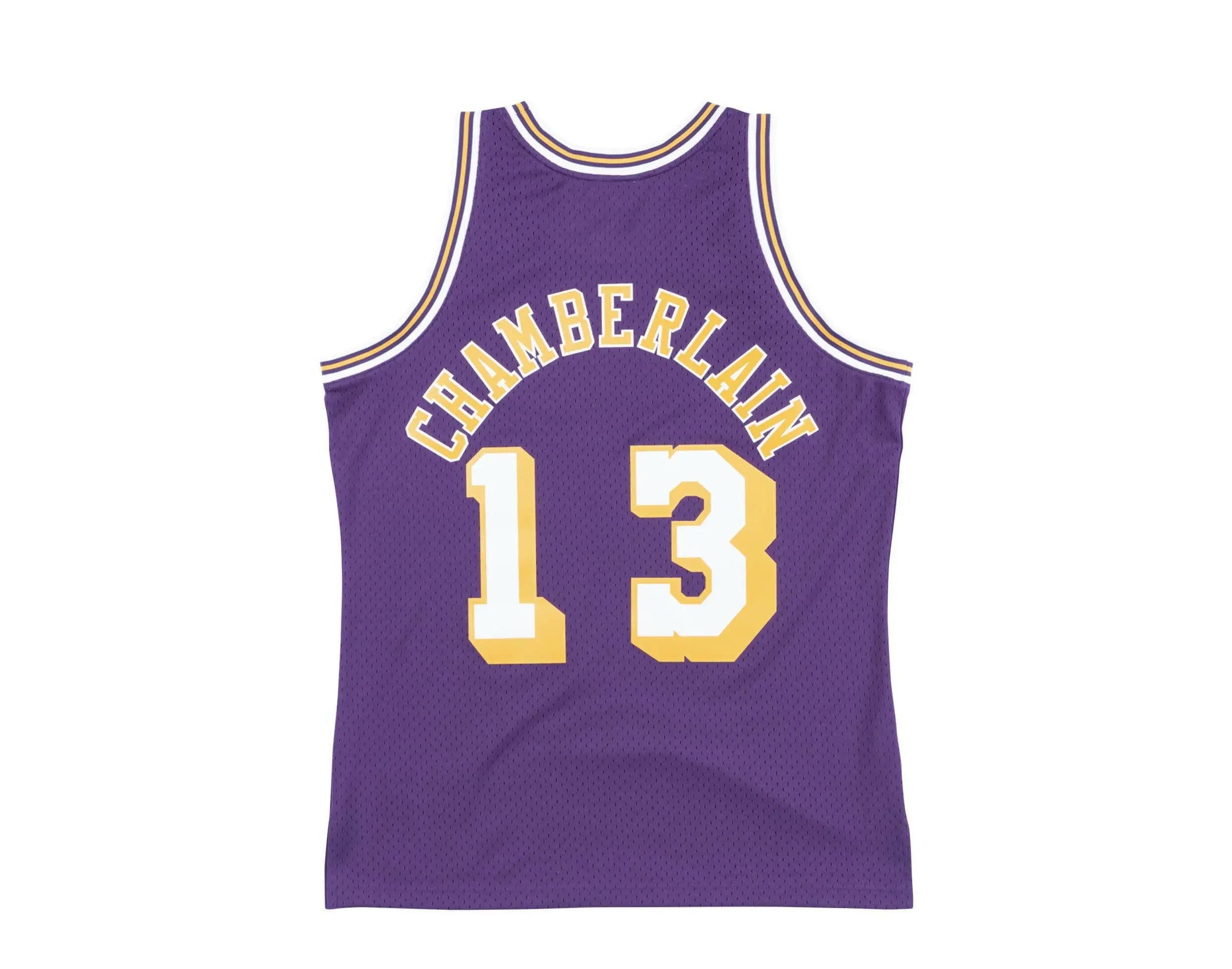 Mitchell & Ness Swingman Los Angeles Lakers 1971-72 Wilt Chamberlain Men Jersey Purple/Gold/White 2