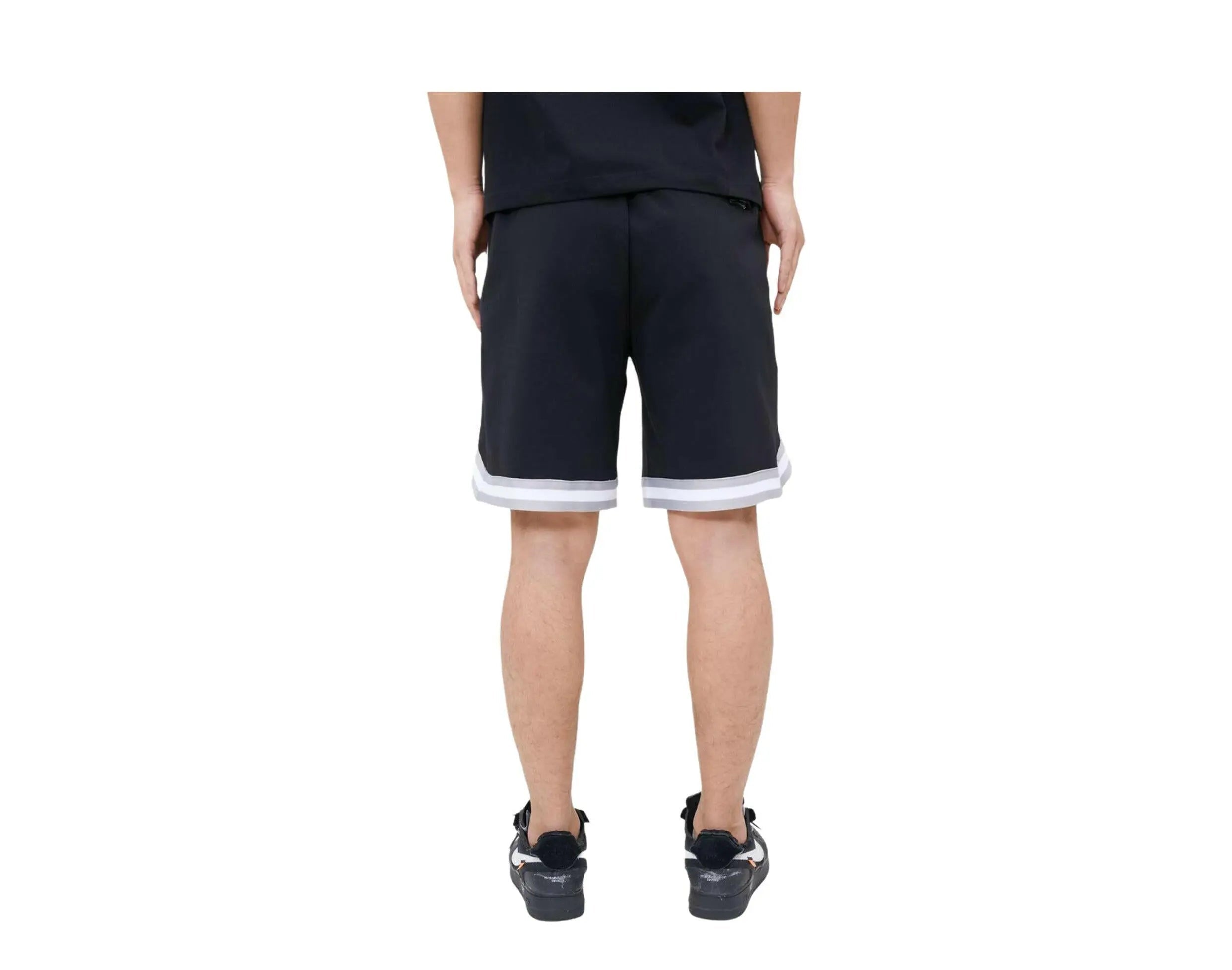 Pro Standard Chicago White Sox Pro Team Men Jogger Shorts Black 4