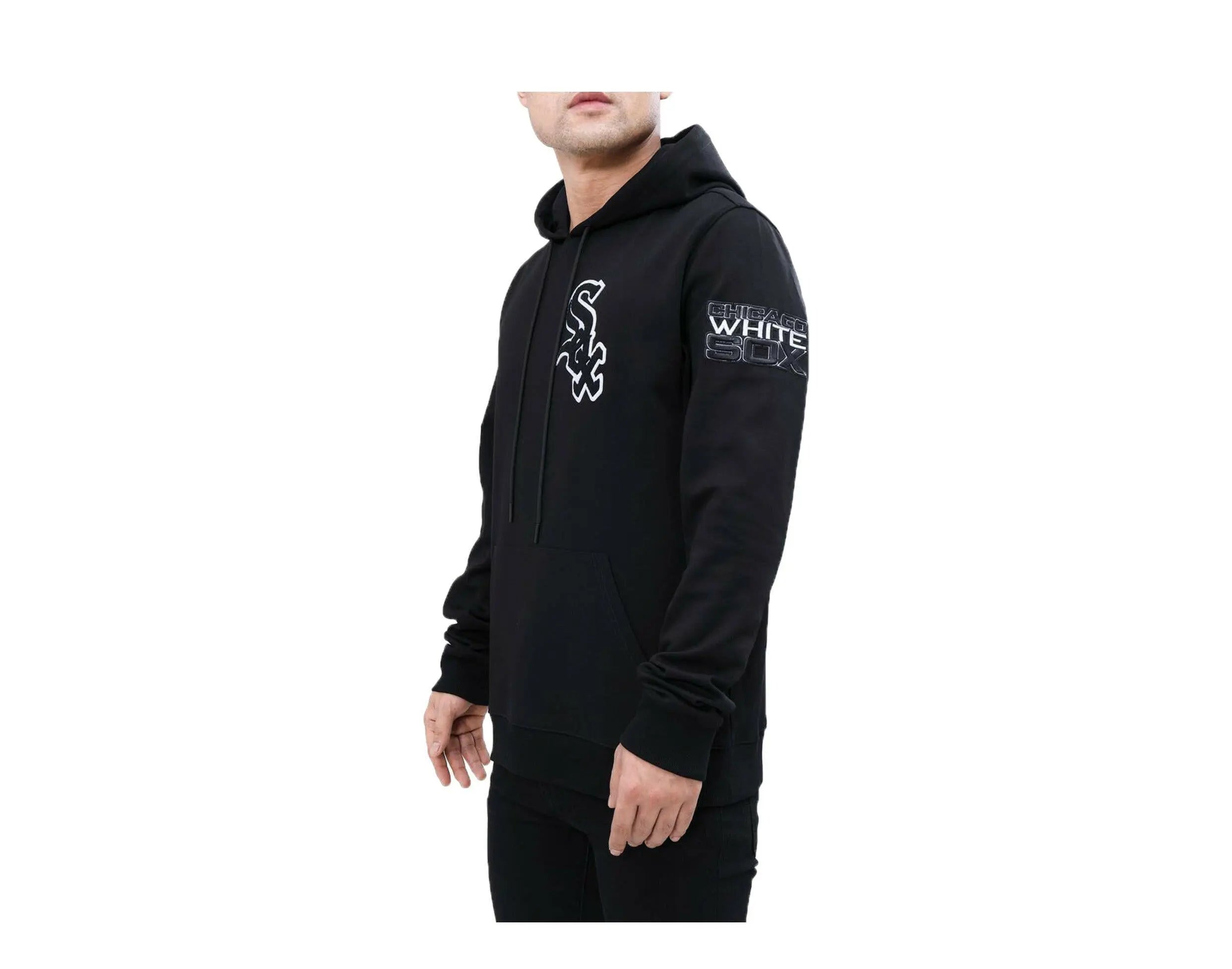 Pro Standard MLB Chicago White Sox Logo Blended Men Hoodie Black 2