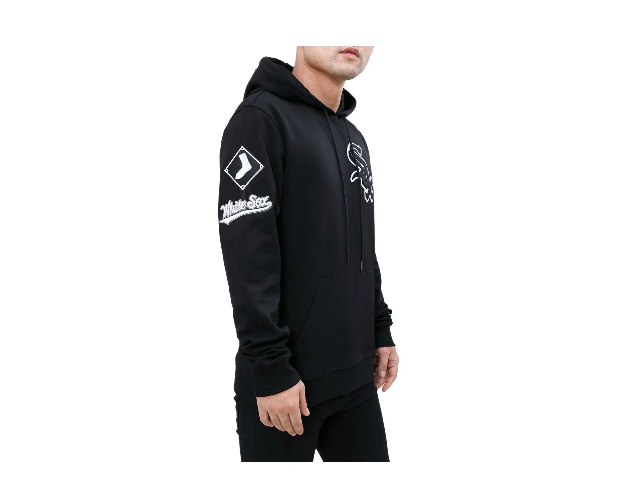 Pro Standard MLB Chicago White Sox Logo Blended Men Hoodie Black 3