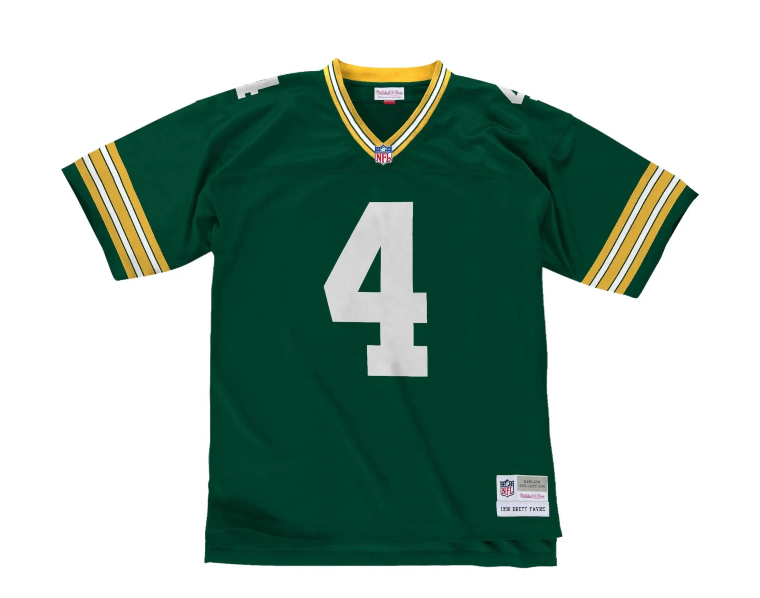 Mitchell & Ness Legacy Green Bay Packers 1996 Brett Favre Men Football Jersey Dark Green 1