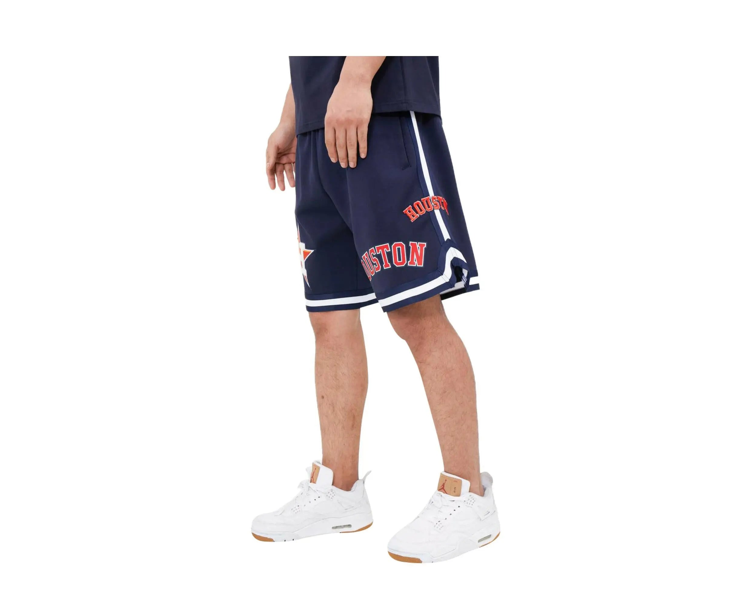 Pro Standard Houston Astros Pro Team Men Jogger Shorts Midnight Navy 2