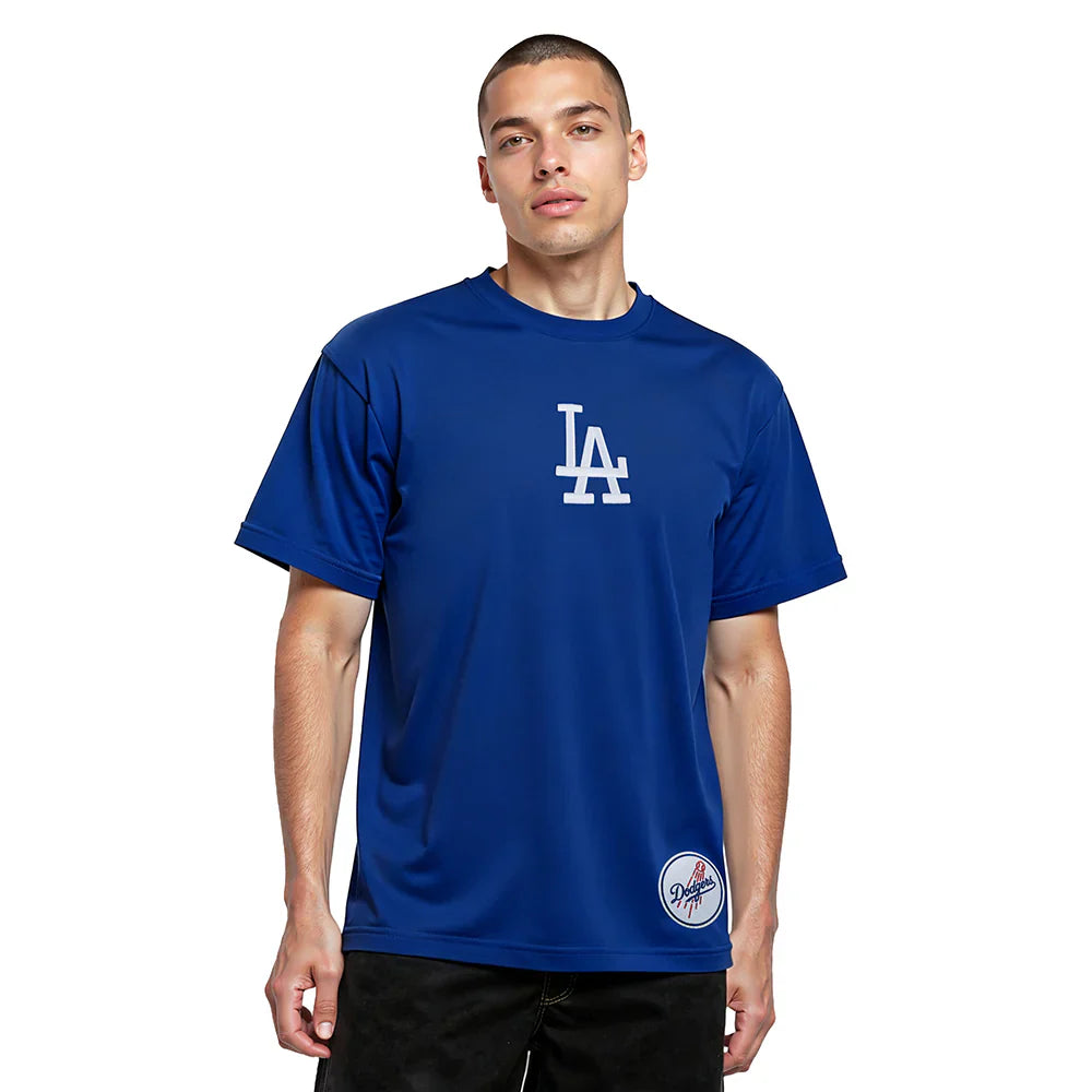 Pro Standard La Dodgers Wingspan Drop Shoulder Tee - Dark Blue 2