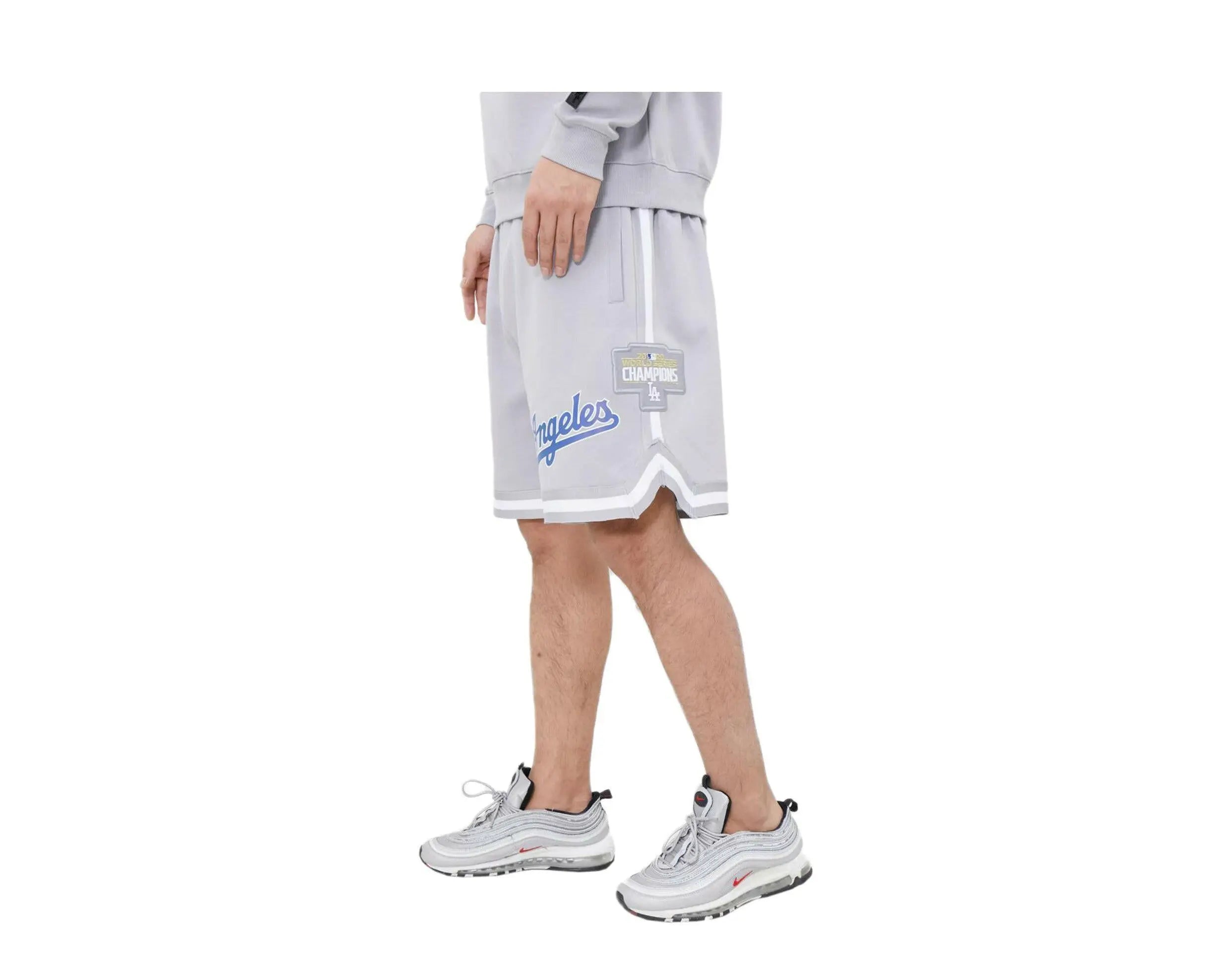 Pro Standard Los Angeles Dodgers Pro Team Men Shorts Grey 2