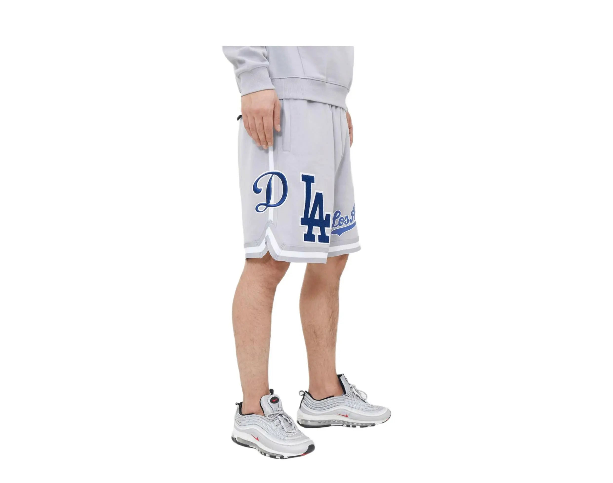 Pro Standard Los Angeles Dodgers Pro Team Men Shorts Grey 3