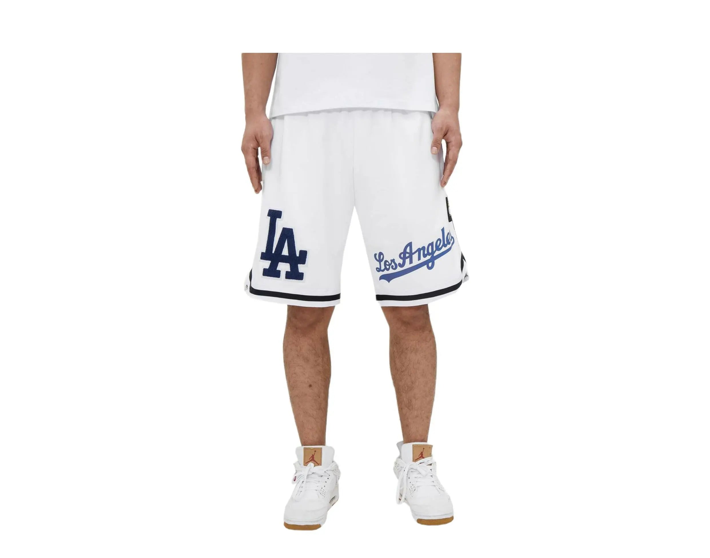Pro Standard Los Angeles Dodgers Pro Team Men Shorts White 1