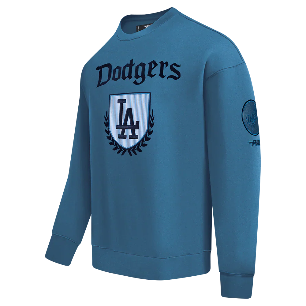Pro Standard LA Dodgers Country Club Crewneck - Steel Blue 3