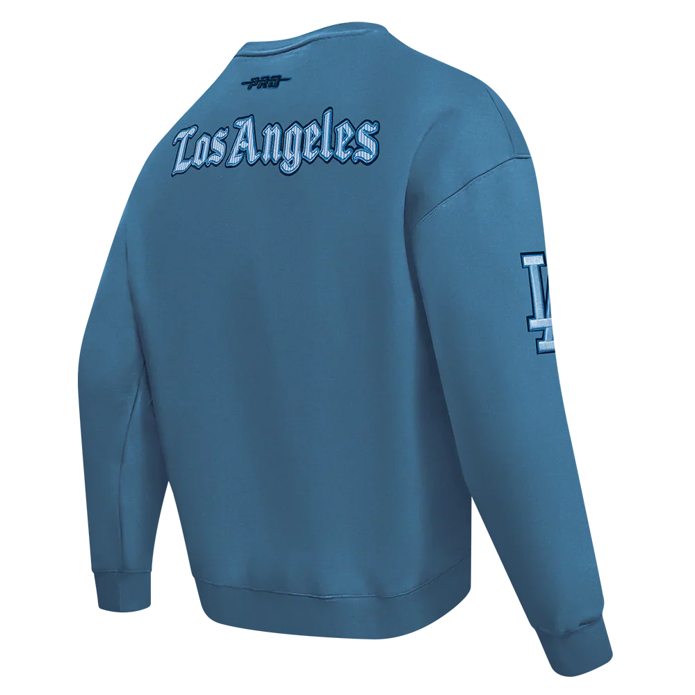 Pro Standard LA Dodgers Country Club Crewneck - Steel Blue 4