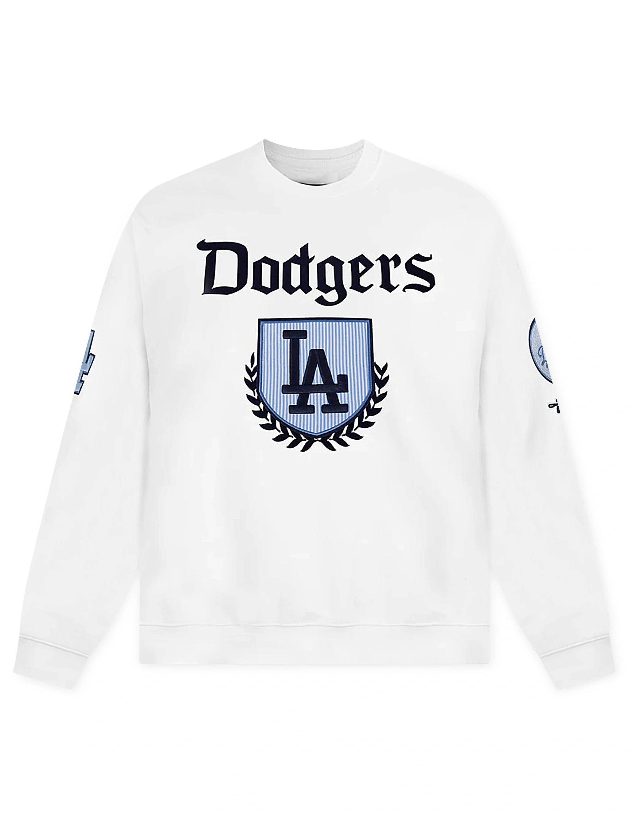 Pro Standard LA Dodgers Country Club Crewneck - White 1