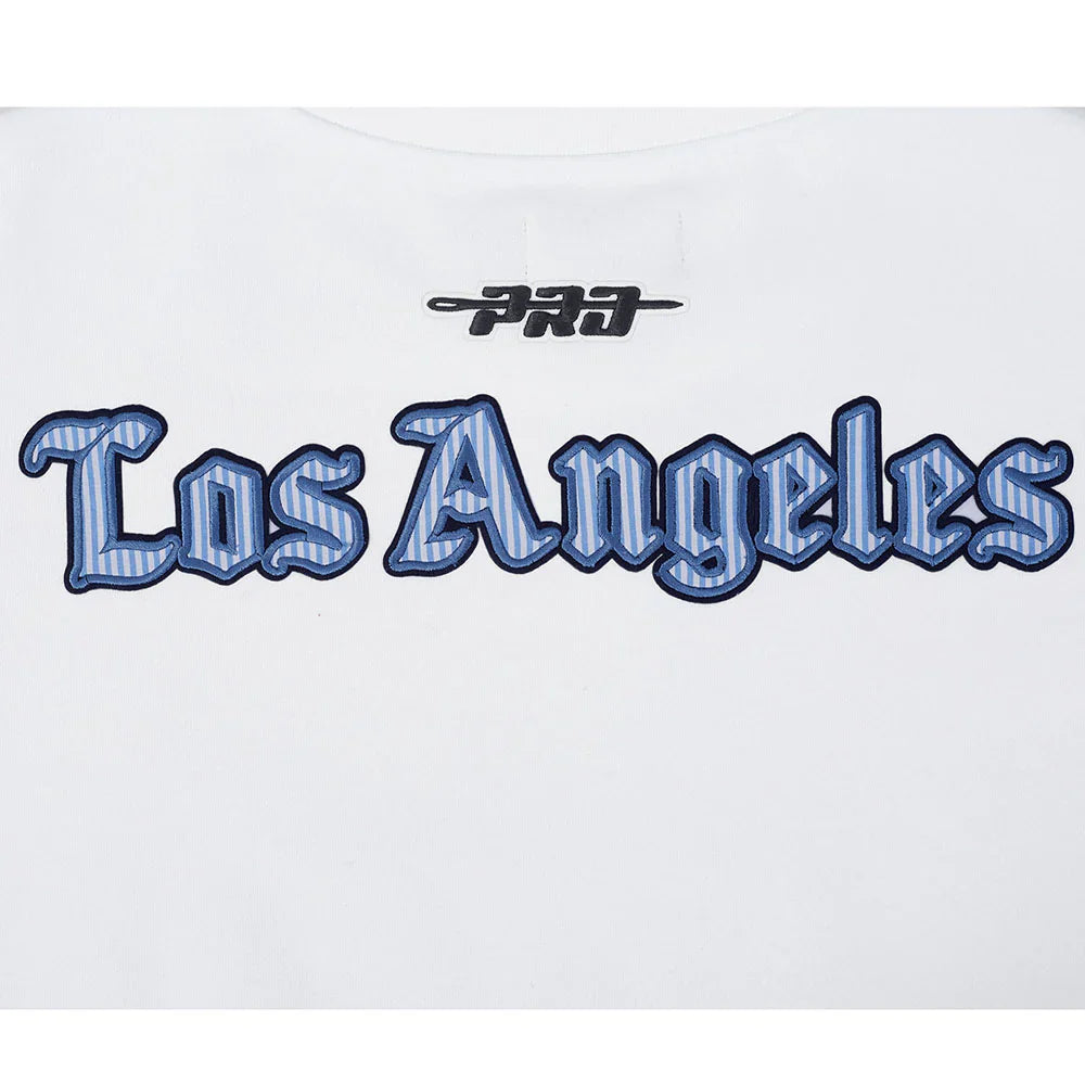 Pro Standard LA Dodgers Country Club Crewneck - White 8