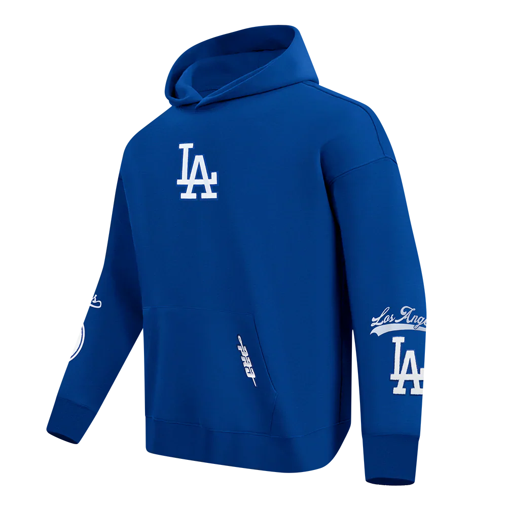 Pro Standard Dodgers Living Large Hoodie - Dark Blue 3