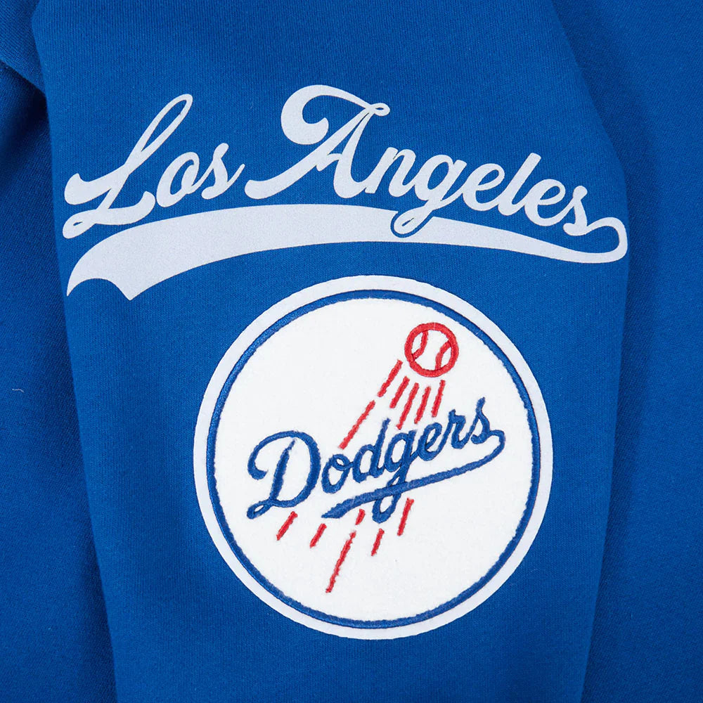 Pro Standard Dodgers Living Large Hoodie - Dark Blue 7