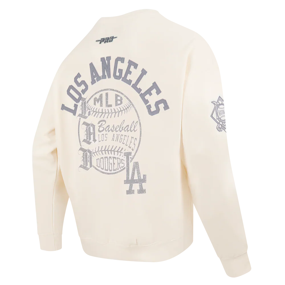 Pro Standard La Dodgers Street Team Long Sleeve - Eggshell 4