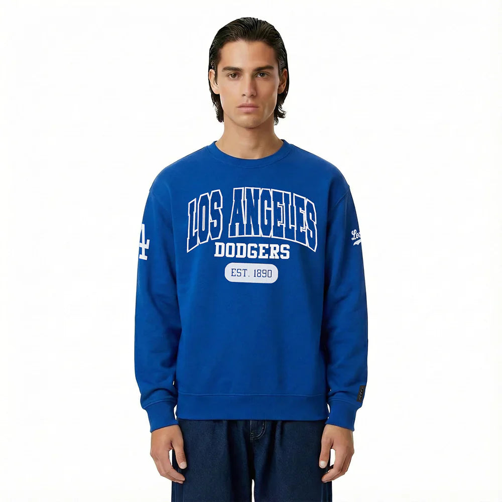 Pro Standard La Dodgers City Arch Crewneck - Dark Blue 1