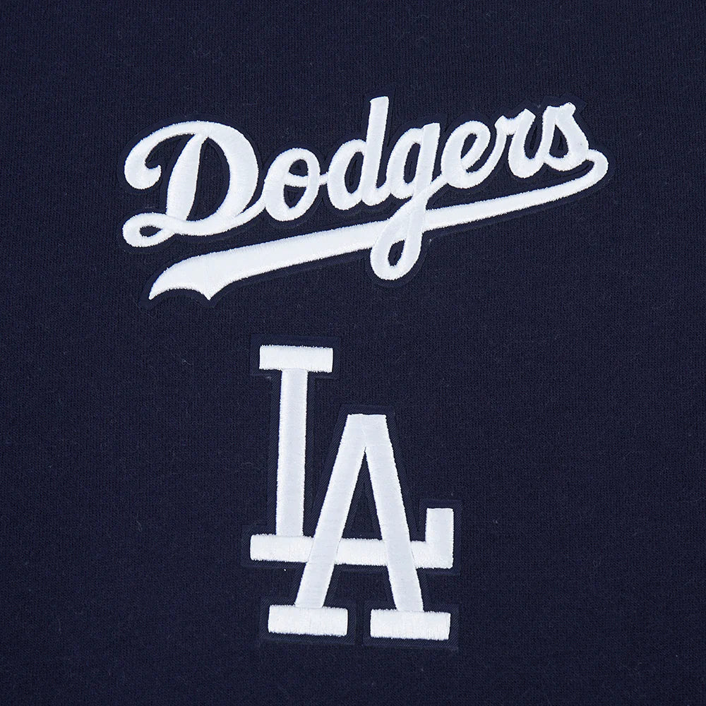 Pro Standard LA Dodgers Wingspan Drop Shoulder Crewneck - Midnight Navy 5