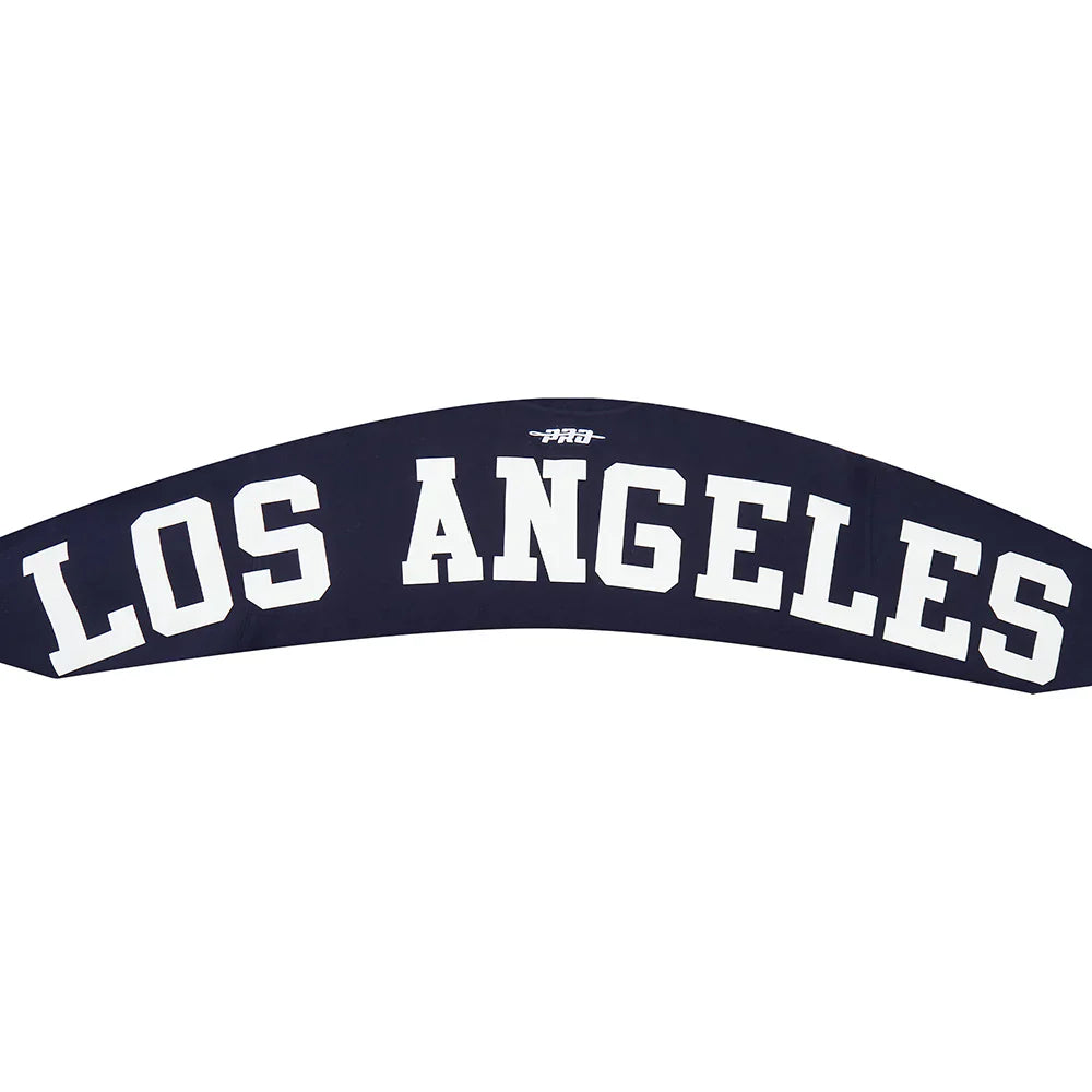 Pro Standard LA Dodgers Wingspan Drop Shoulder Crewneck - Midnight Navy 7