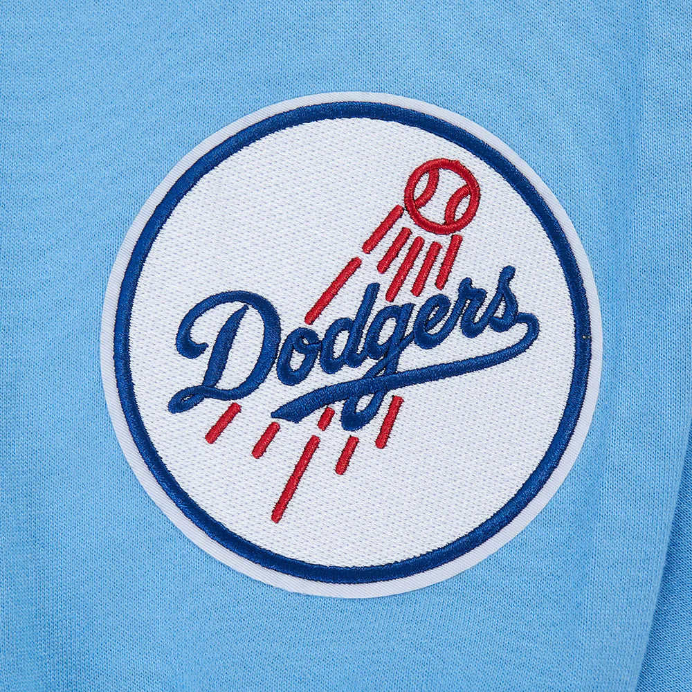 Pro Standard LA Dodgers Wingspan Drop Shoulder Crewneck - University Blue 6