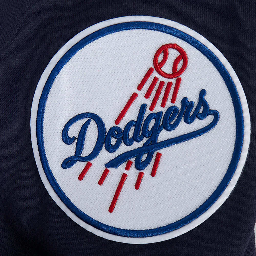 Pro Standard La Dodgers Wingspan Drop Shoulder Hoodie - Midnight Navy 4