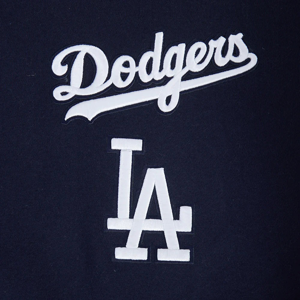 Pro Standard La Dodgers Wingspan Drop Shoulder Hoodie - Midnight Navy 5