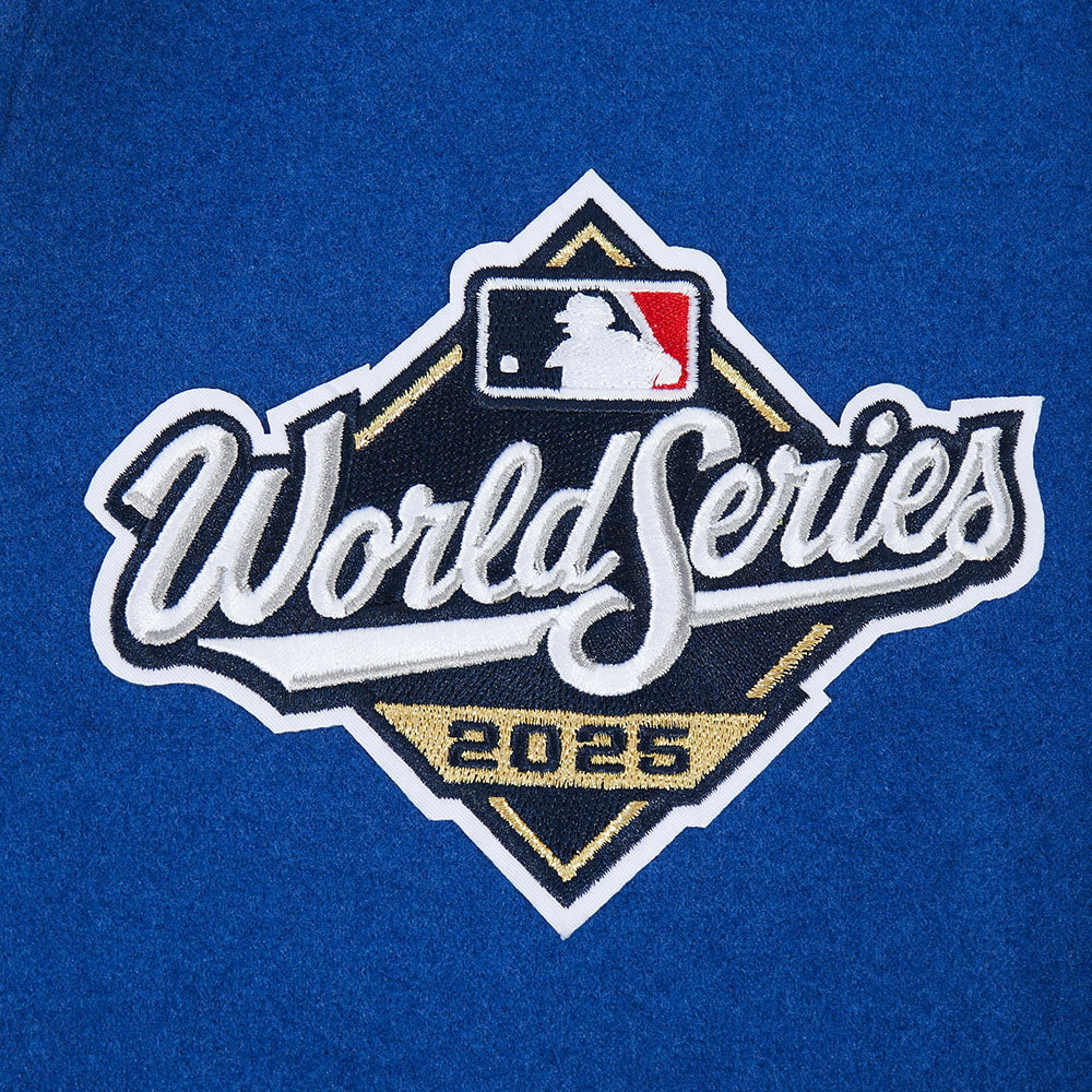 Pro Standard LA Dodgers World Series Wool Varsity Jacket - Royal Blue 5