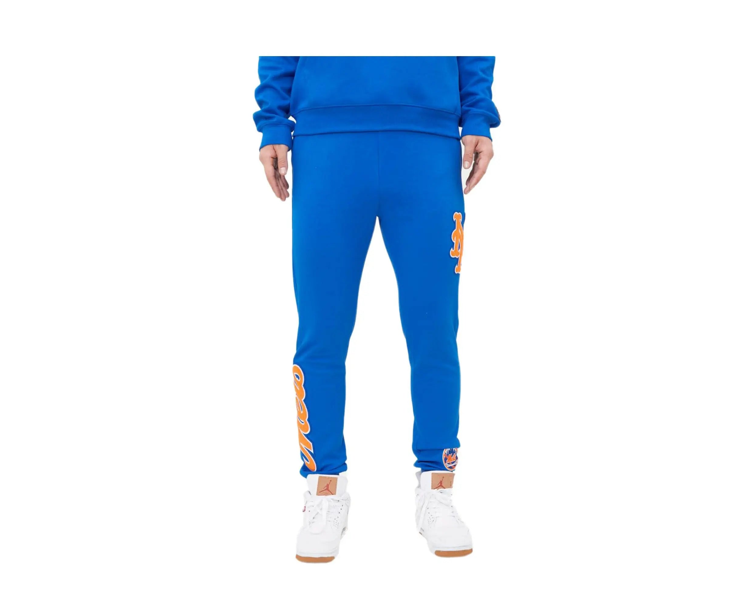 Pro Standard New York Mets Classic Chenille Men Joggers Royal Blue 1