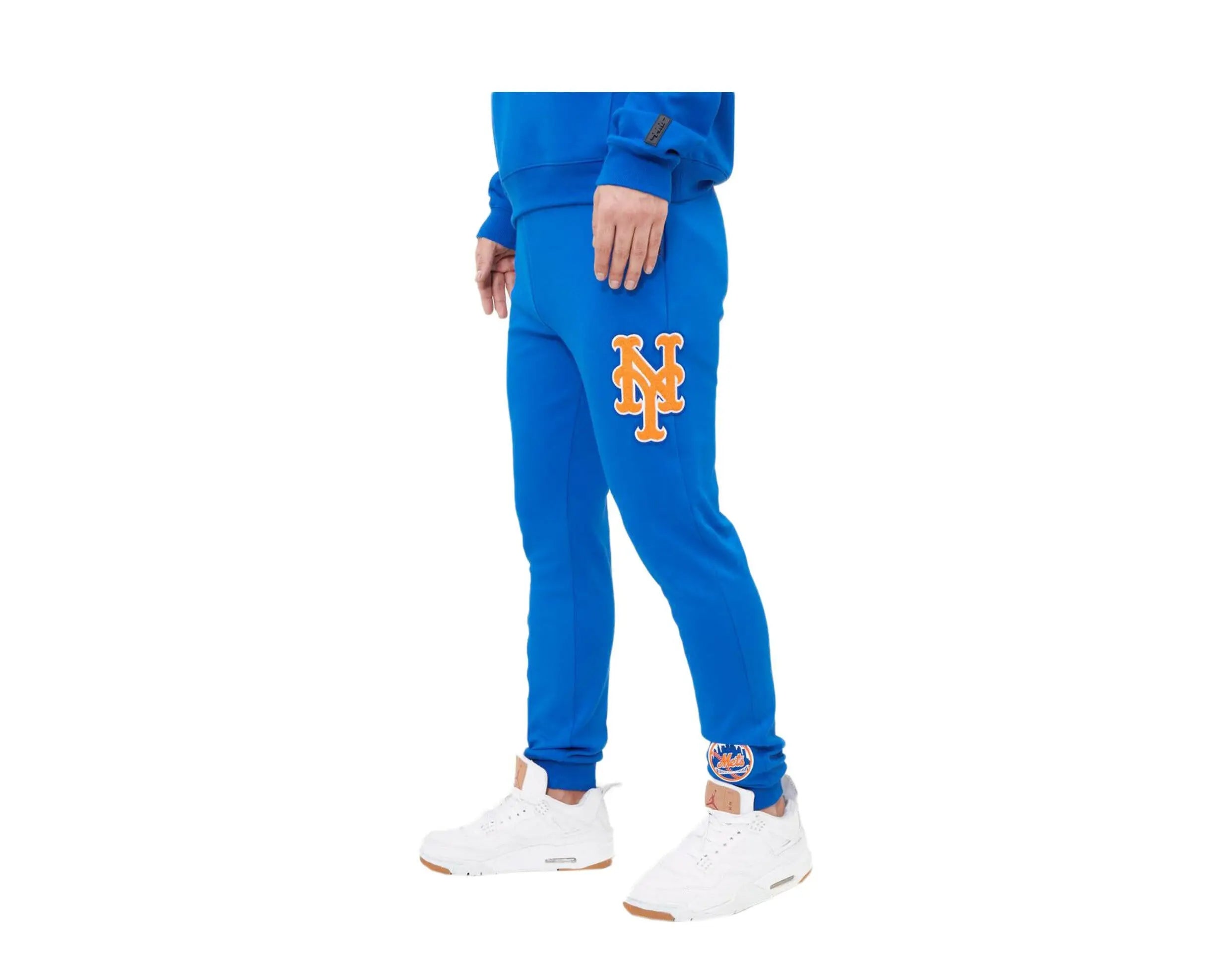Pro Standard New York Mets Classic Chenille Men Joggers Royal Blue 2