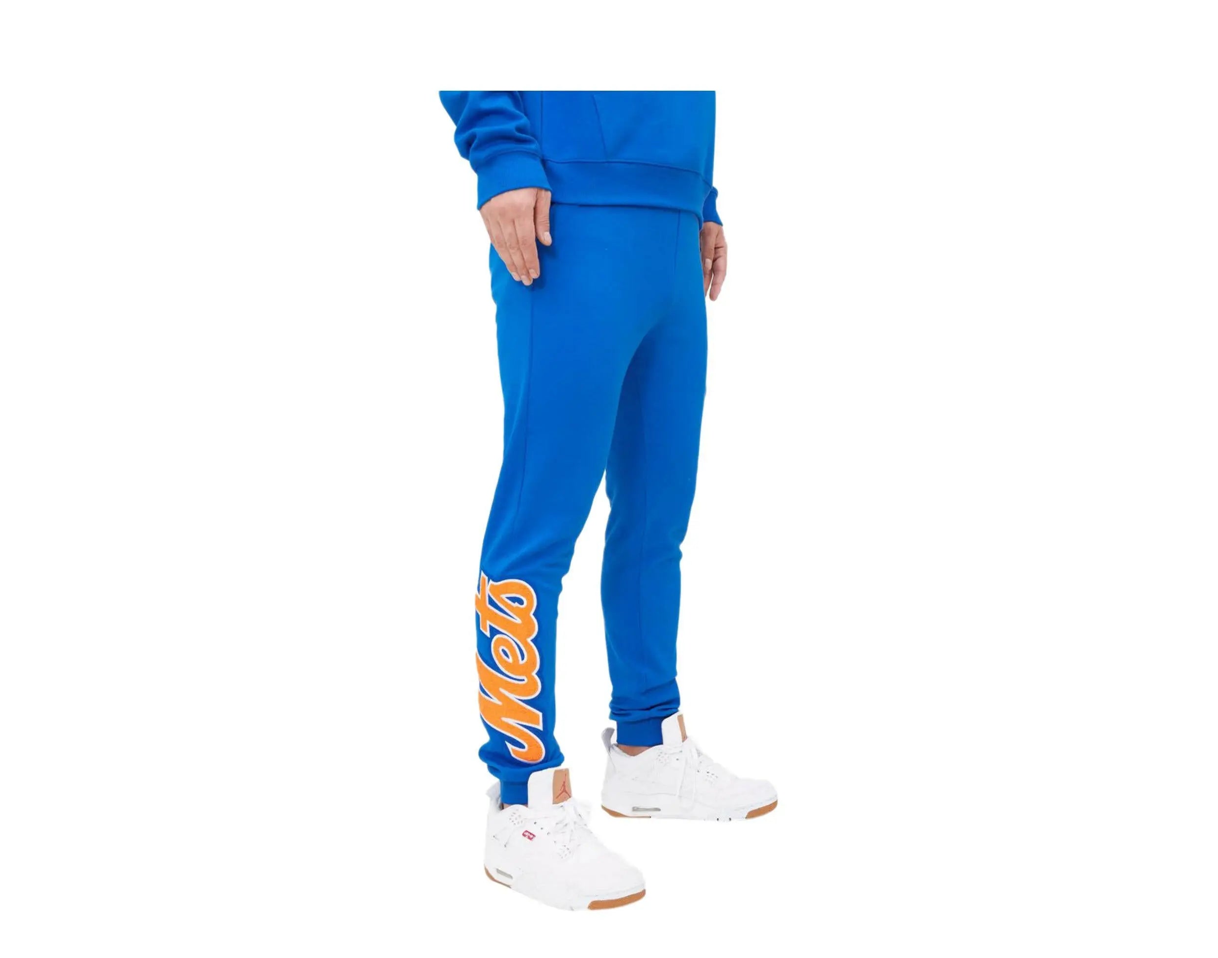 Pro Standard New York Mets Classic Chenille Men Joggers Royal Blue 3